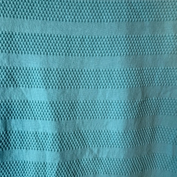 Charter Club Tee M Teal Short Sleeves Cotton - Picture 5 of 6